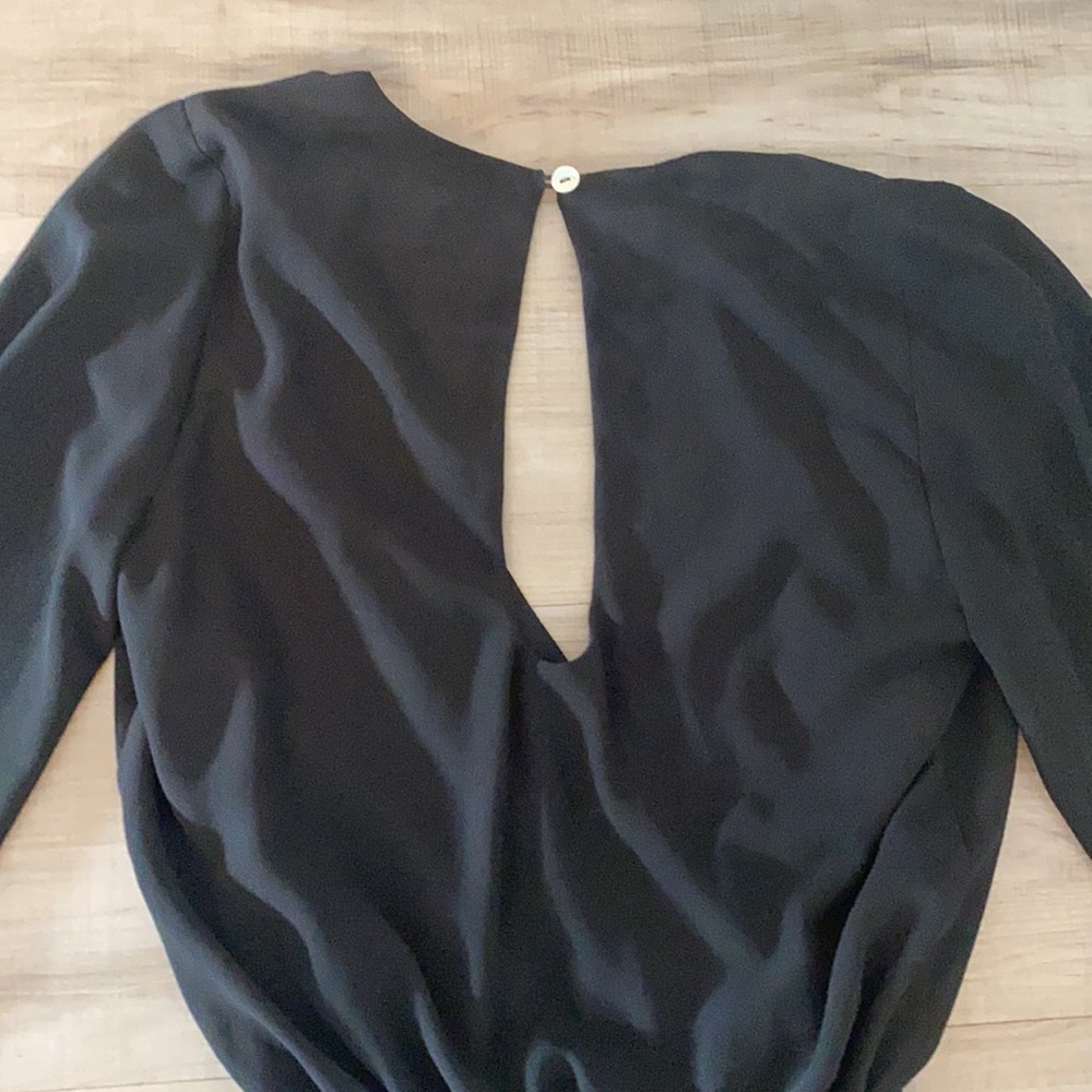 Long Sleeve Ruffle Romper - Picture 4 of 4